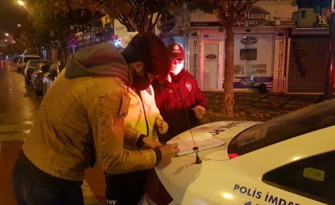Bursa'da sokağa çıkma kısıtlamasına uymayan 11 kişiye cezai işlem yapıldı