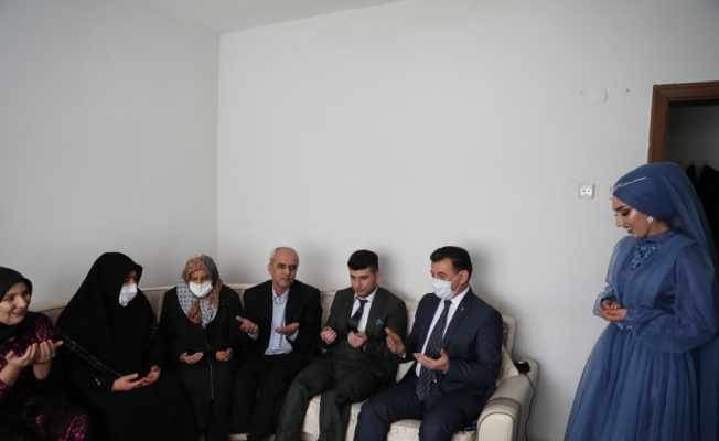 Kapaklı Belediye Başkanı Çetin, gazi Tarık Cür için Gaziantep'ten kız istedi