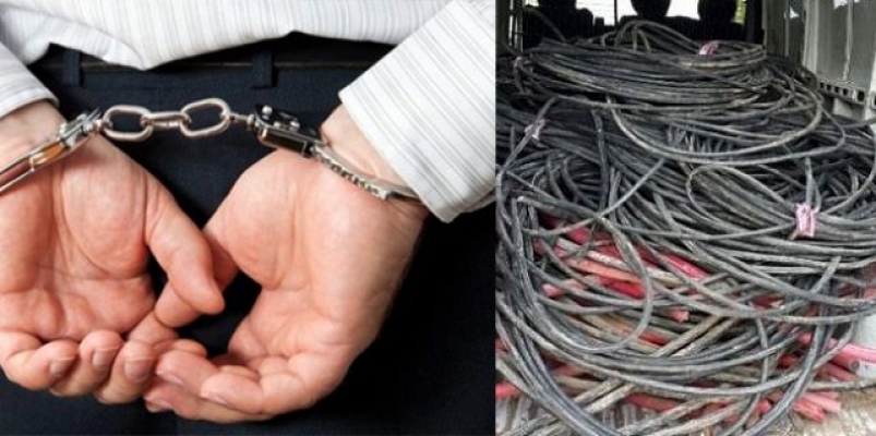 Kocaeli'de kablo hırsızlığı iddiasıyla yakalanan baba tutuklandı, oğlu serbest bırakıldı