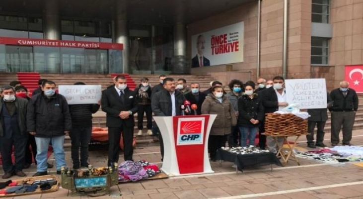 CHP’li Veli Ağbaba: 100 bin esnaf iflas etti