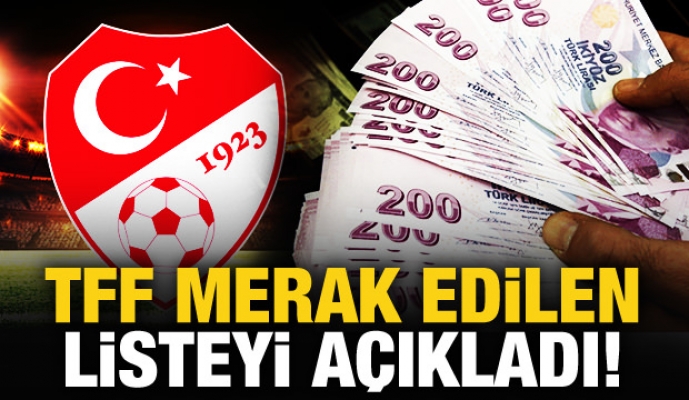 TFF Süper Lig kulüplerinin harcama limitlerini belirledi