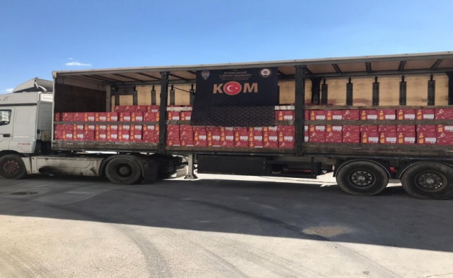 Mardin'de 5 milyon liralık 'kaçak içki' ele geçirildi