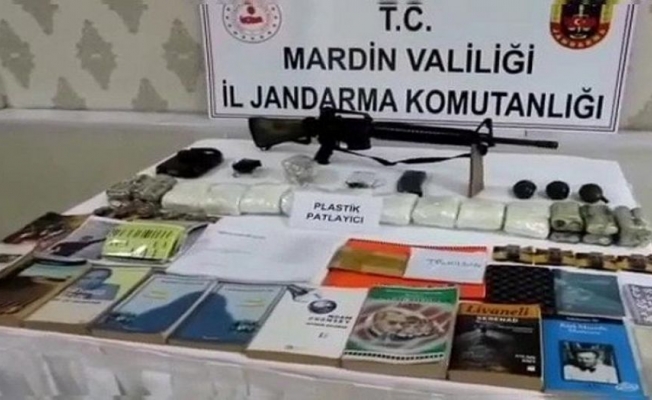 Mardin'de PKK'ya ait  sığınak ve depolar imha edildi