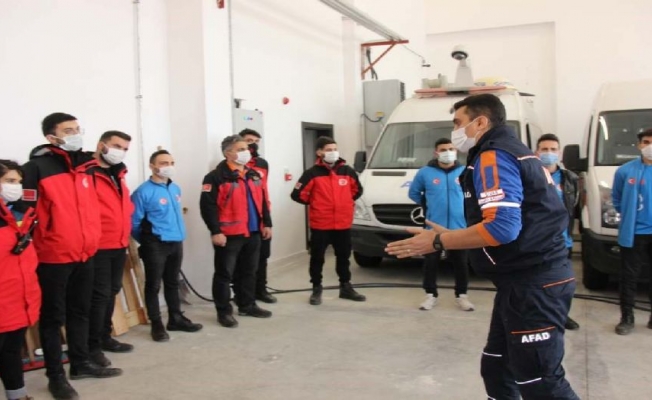 Sivas'ta afet ve acil durumlara karşı gönüllüler artıyor