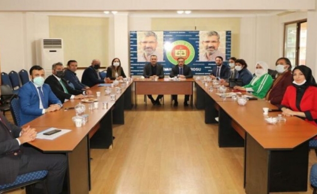 AK Parti’den Diyarbakır Barosu'na sürpriz ziyaret