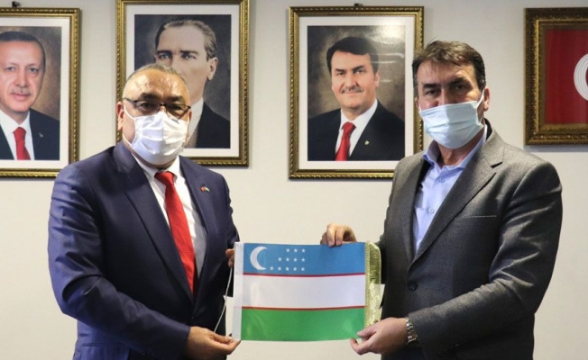 Özbekistan Bursa Fahri Konsolosu göreve başladı