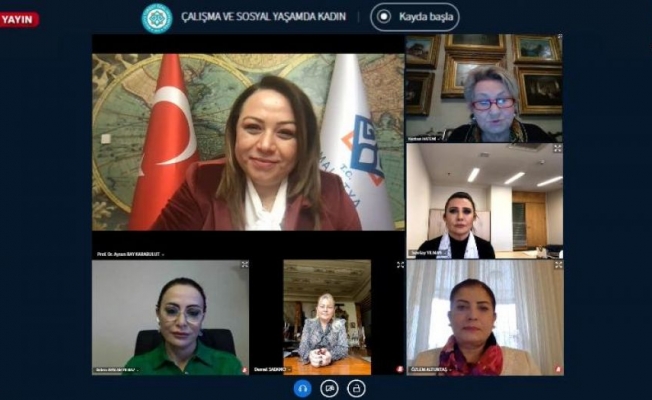 Turgut Özal Üniversitesi'nde Kadınlar Günü'ne özel e-konferans