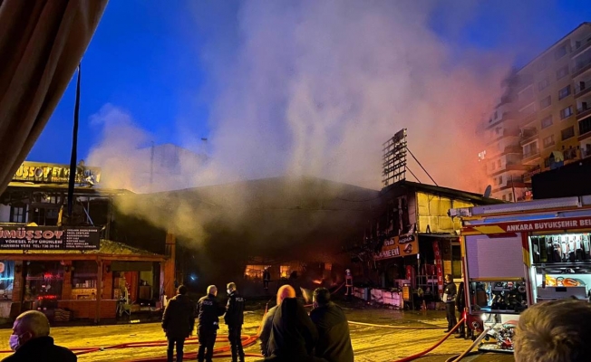 Ankara Kızılcahamam'da dükkanı yanan esnaf konuştu