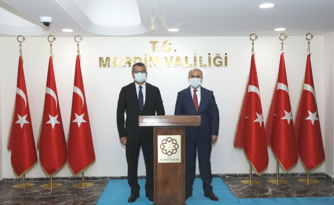 Azerbaycan Büyükelçisi'nden Mardin Valiliği'ne ziyaret