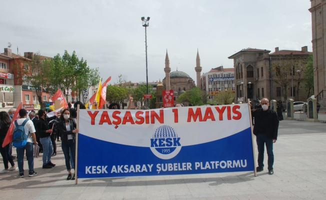 CHP ve KESK 1 Mayıs'ı kutladı