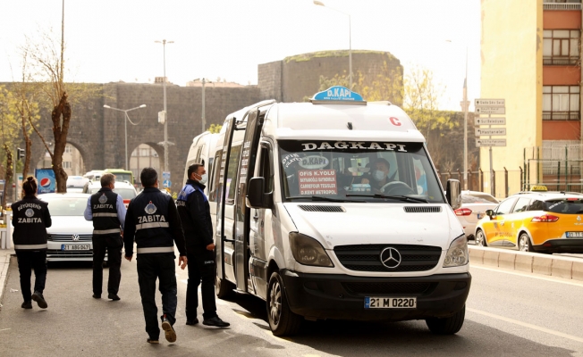 Diyarbakır'da zabıtadan toplu taşıma denetimi