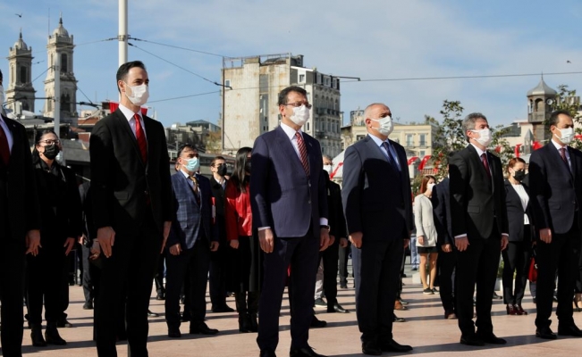 Ekrem İmamoğlu'ndan 23 Nisan için Taksim çıkarması