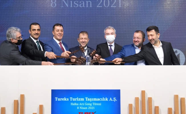 Tureks Turizm'in hisseleri için 'gong' töreni
