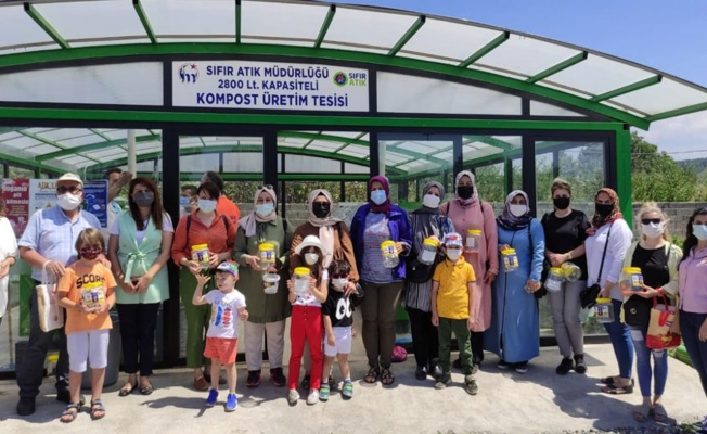 Bursa’da minik öğrencilerden çiftçi ve çevreye anlamlı destek