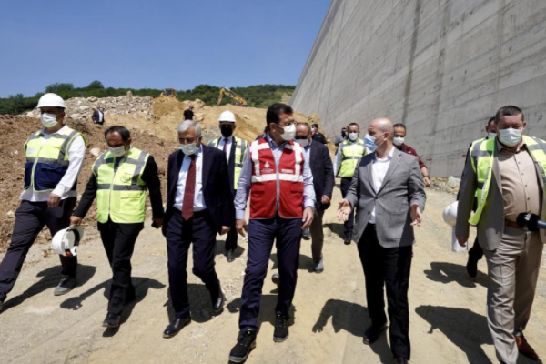 İmamoğlu'dan Melen Barajı'na 3'üncü ziyaret