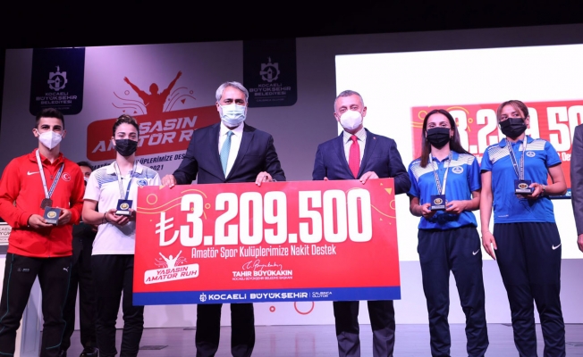 Kocaeli’de amatör spora 2 yılda 100 milyon liralık destek