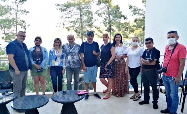 Romanyalı gazeteciler Muğla Marmaris’te meslektaşlarıyla buluştu