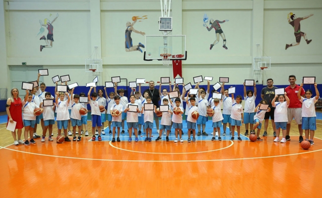 Bursa Nilüfer’de Yaz Spor Okulları’nda ilk dönem bitti