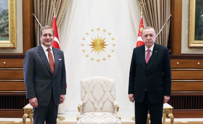 Cumhurbaşkanı Erdoğan, Galatasaray Başkanı’nı kabul etti