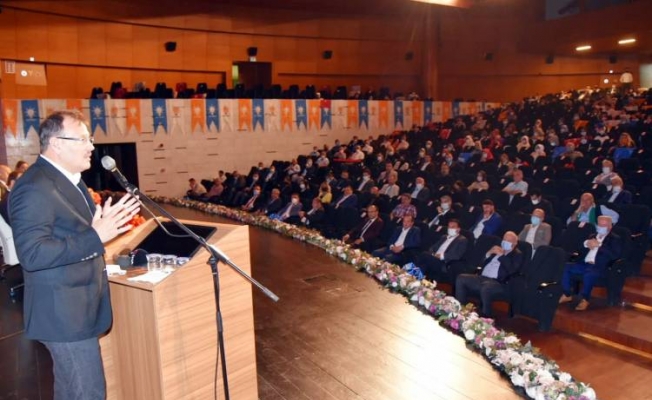 Bursa'da AK Parti Osmangazi'de danıştı