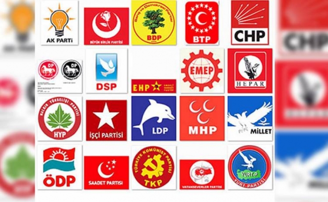 Türkiye'de siyasi parti bolluğu!