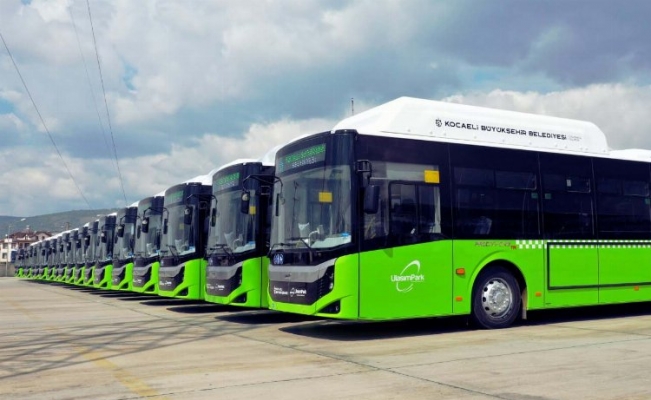 Kocaeli'de 20 yeni otobüs seferlere başladı