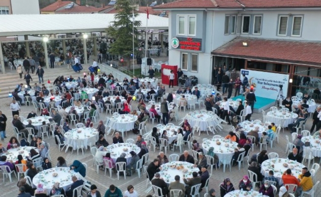 Bursa'da iki yıl sonra ilk toplu iftar bereketi