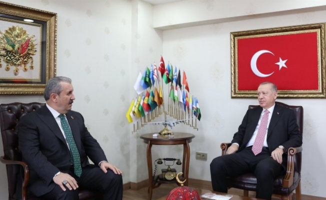 Cumhurbaşkanı Erdoğan'dan BBP'ye ziyaret
