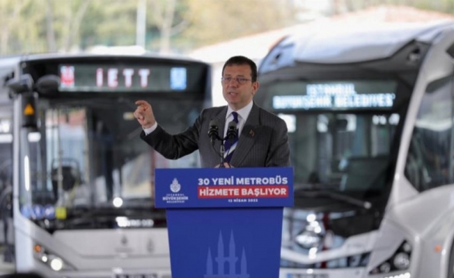 İstanbul'da 30 yeni metrobüs sahaya çıktı