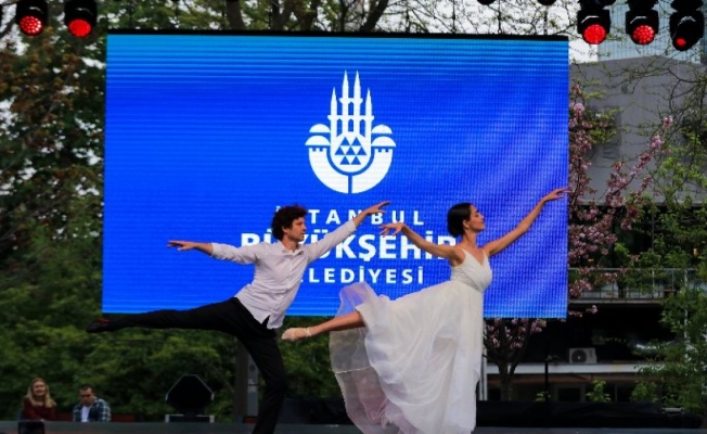 İstanbul'da dans şöleni 