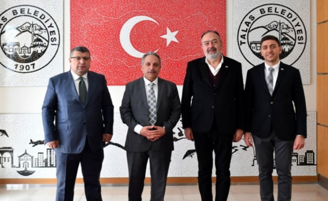 Kayseri'de Talas Belediyesi'ne OSB yöneticilerinden iade-i ziyaret