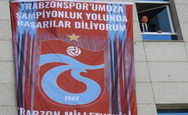 Trabzonspor bayrağı Meclis’te!