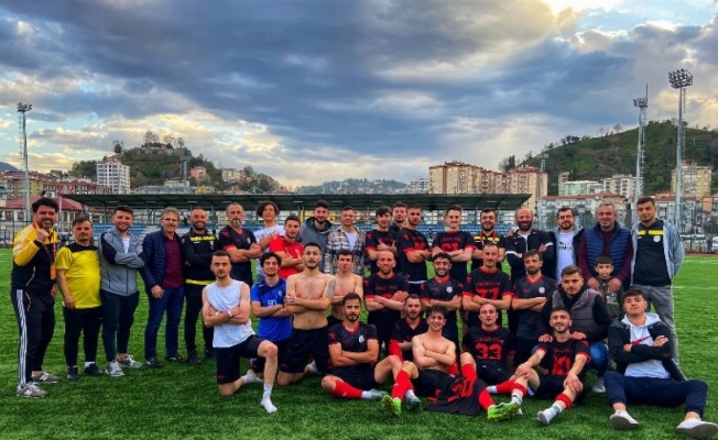 Veliköyspor Rize Süper Amatör Ligi Şampiyonu oldu
