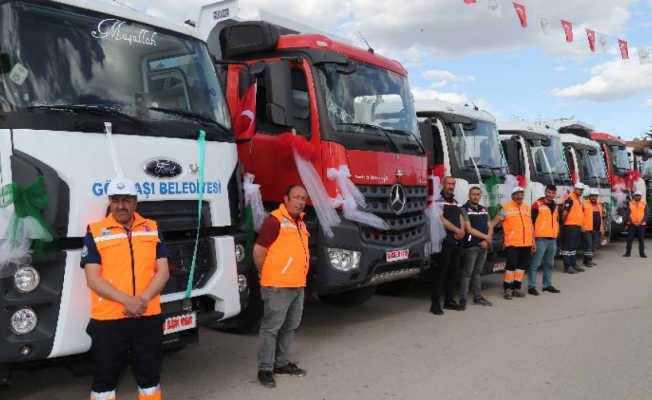 Ankara Gölbaşı'nda tasarrufu sağlayacak filo devrede