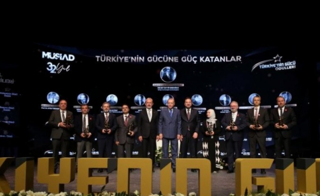 MÜSİAD'tan Cumhurbaşkanı Erdoğan’a özel ödül