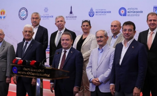 CHP'li 'Büyükşehir'lerden ortak açıklama