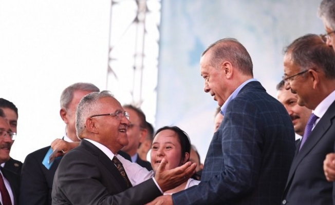 Cumhurbaşkanı Erdoğan'dan Büyükkılıç'a tebrik