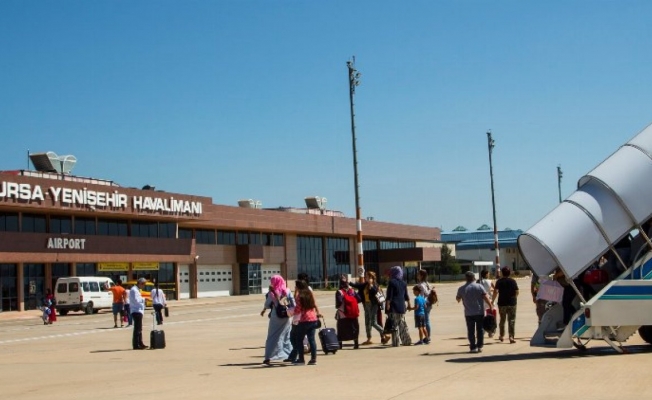 15 bin 415 yolcu Bursa Yenişehir'den havalandı