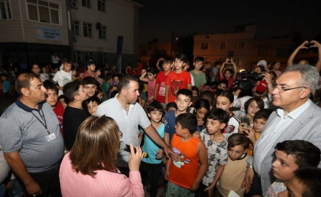 Gaziantep'te Başkan Şahin 'Mahallede Şenlik'e ortak oldu