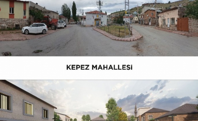 Kayseri'de kırsal mahallelerde estetik çalışma