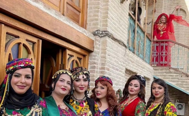 Mardin'de asırlık kumaşlar moda oldu