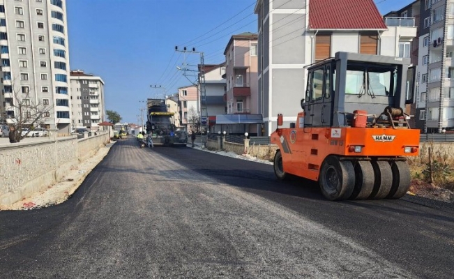 Fatsa’da altı sokak sıcak asfalt ile buluşuyor