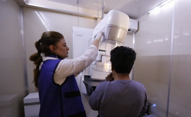 Gaziantep'te 165 bine yakın kadının sağlık taraması yapıldı