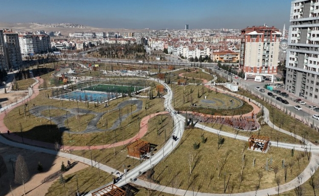 Konya'ya 43 bin metrekarelik yeni park
