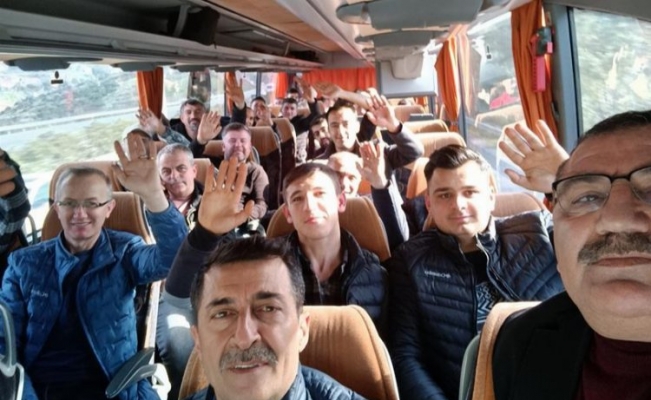 Bursa İnegöl'den 41 genç çiftçiye fuar gezisi