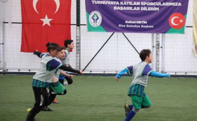 Rize'de 'Çocuk Futbol Turnuvası' başladı
