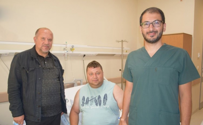 Düzce'de sağlık sorunları yaşayan hasta 6 ayda 56 kilo verdi