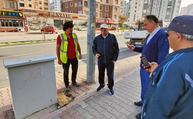 Kayseri Talas'ta 'Olay Yeri' çalışıyor