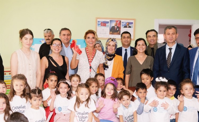 'Çocuklar Gülsün Diye'nin 46. anaokulu Kilis'te açıldı