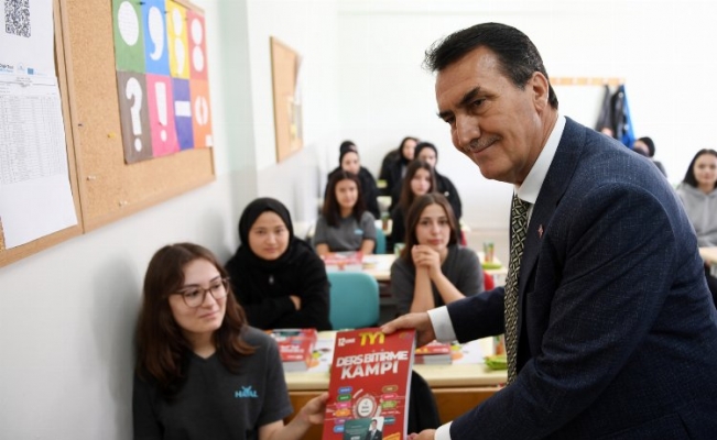 Lise öğrencilerine yardımcı kitaplar Bursa Osmangazi'den